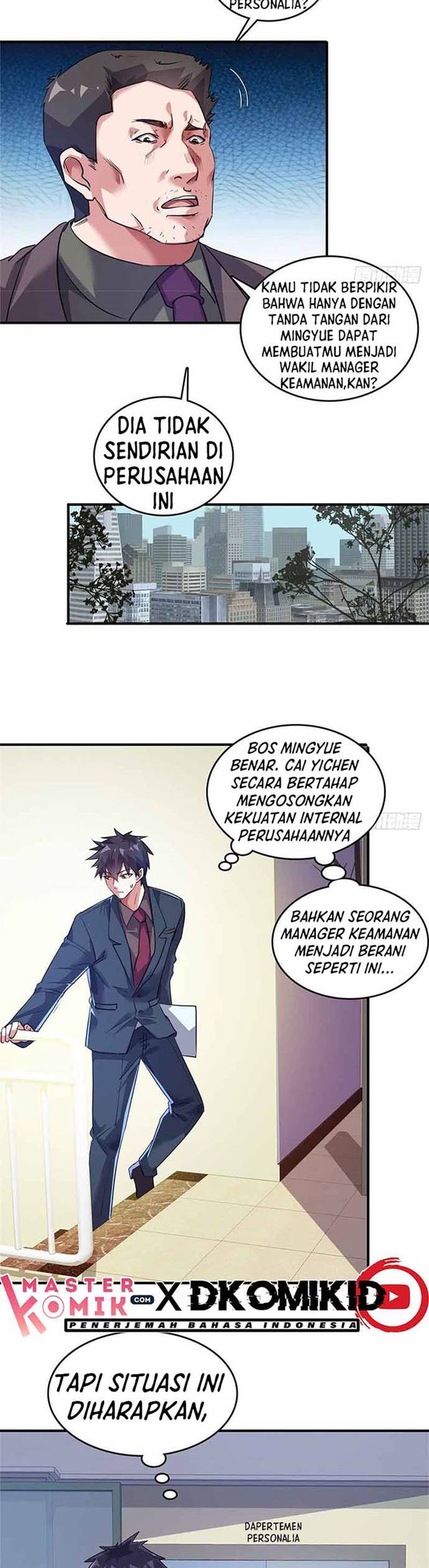 The President’s School Flower Is on Me Chapter 33 Bahasa Indonesia