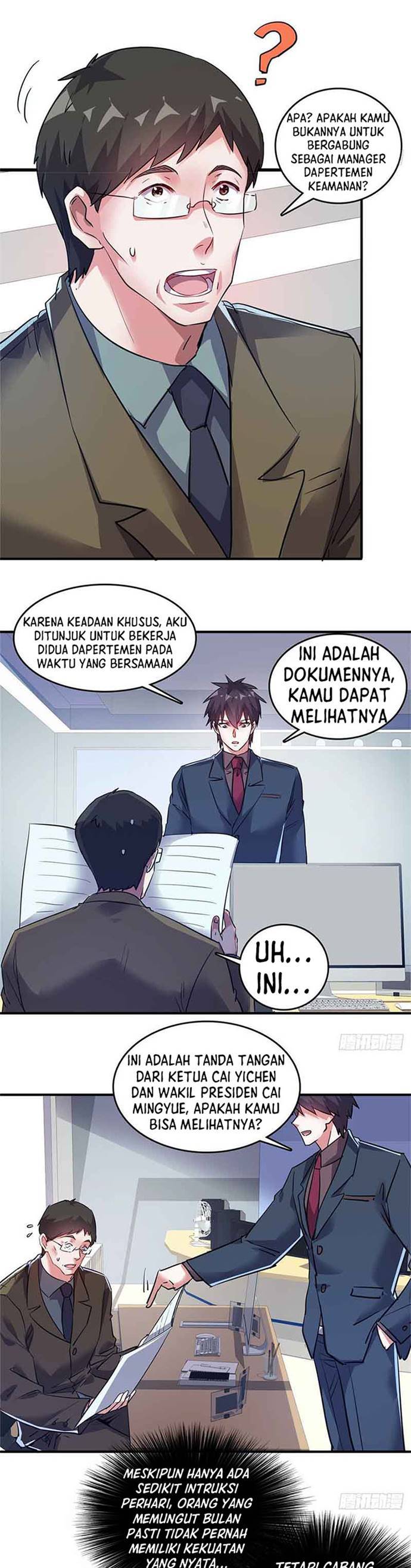 The President’s School Flower Is on Me Chapter 33 Bahasa Indonesia