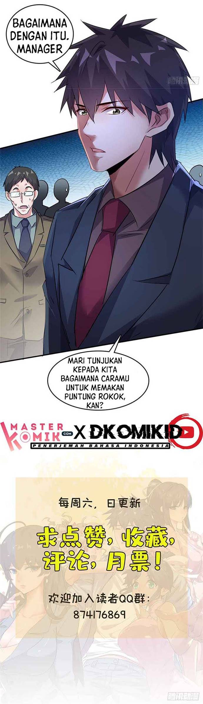The President’s School Flower Is on Me Chapter 33 Bahasa Indonesia
