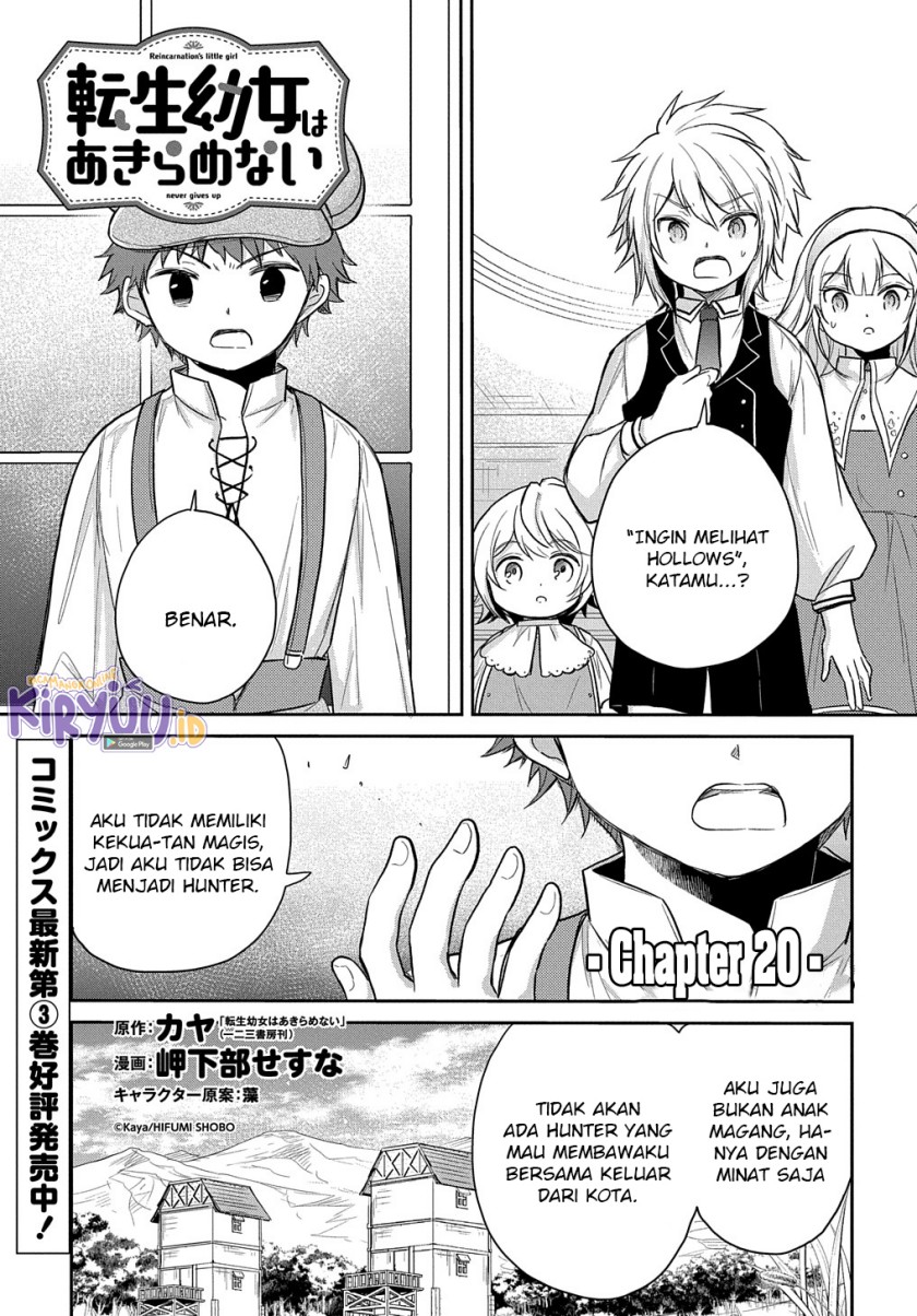 The Reborn Little Girl Won’t Give Up Chapter 20 Bahasa Indonesia