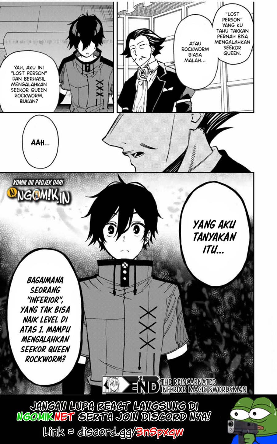 The Reincarnated Inferior Magic Swordsman chapter 34