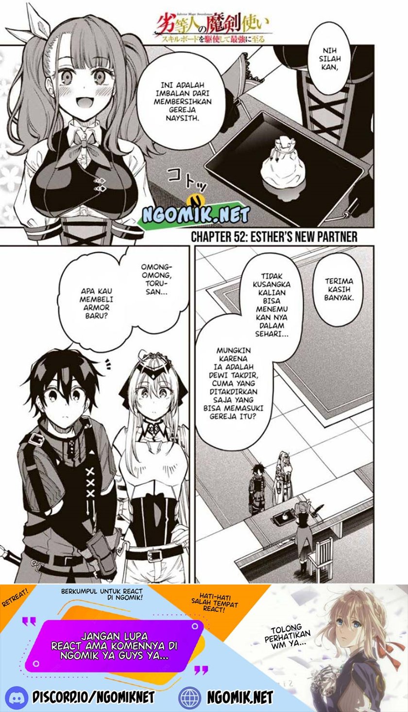 The Reincarnated Inferior Magic Swordsman chapter 52