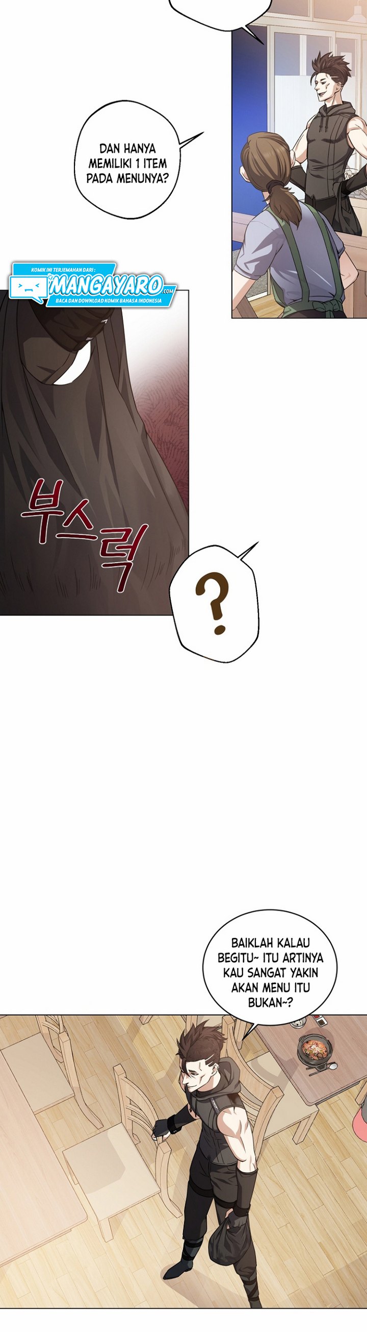 The Returning Warrior’s Alley Restaurant Chapter 09.1 Bahasa Indonesia