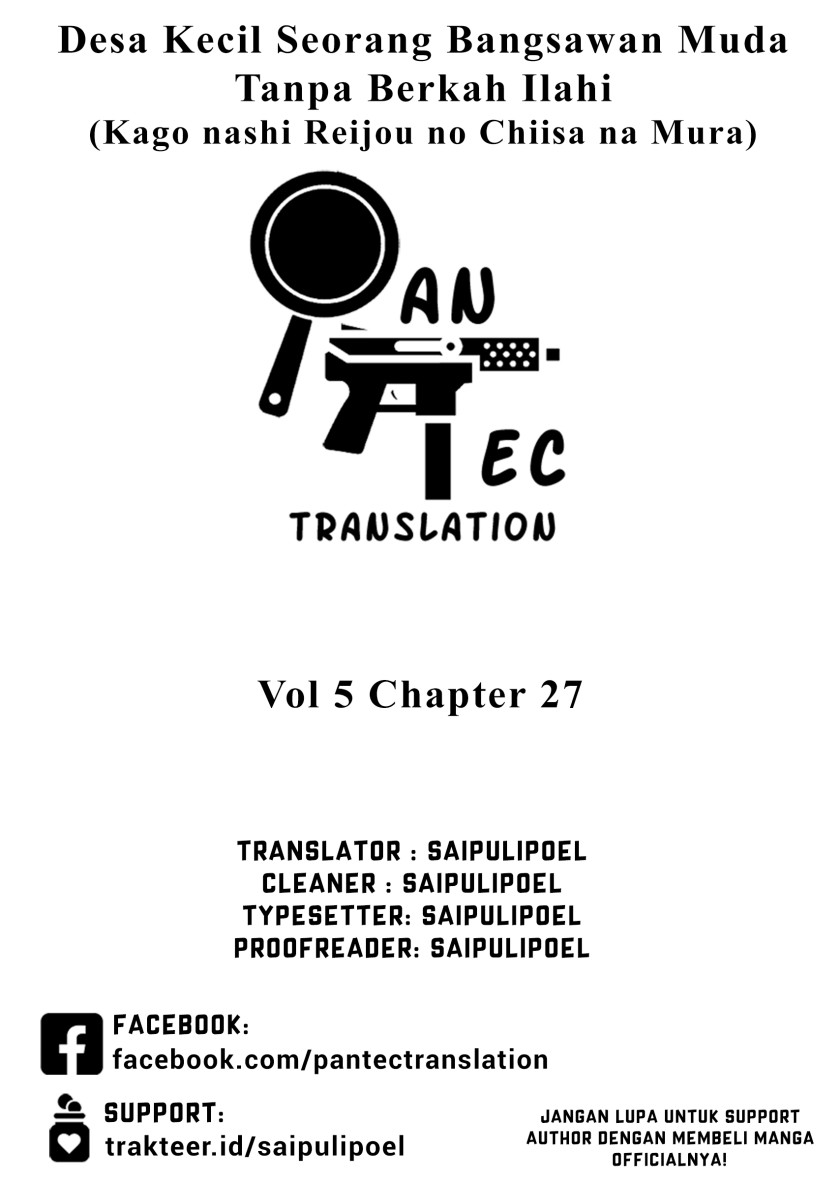 The Small Village of the Young Lady Without Blessing Chapter 27 Bahasa Indonesia