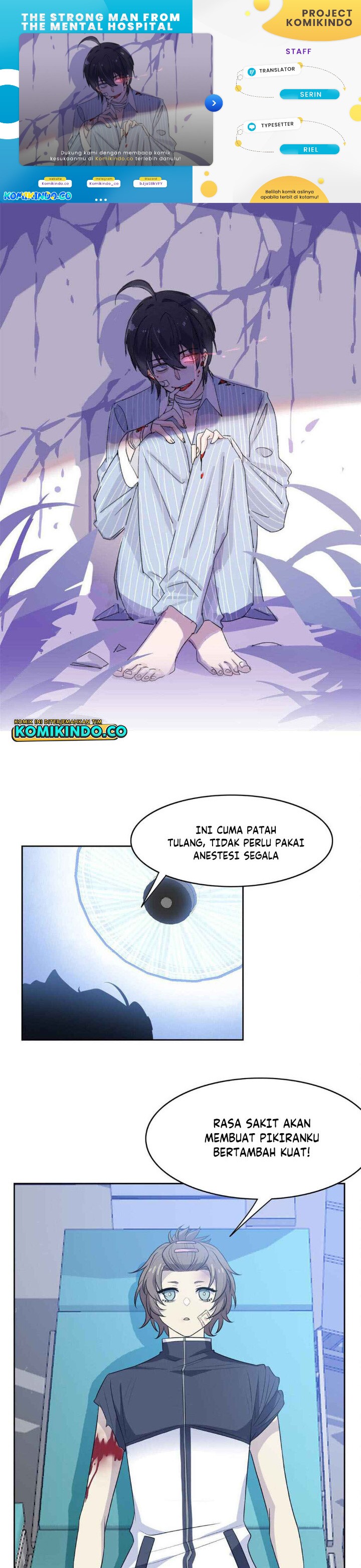 The Strong Man From the Mental Hospital Chapter 16 Bahasa Indonesia