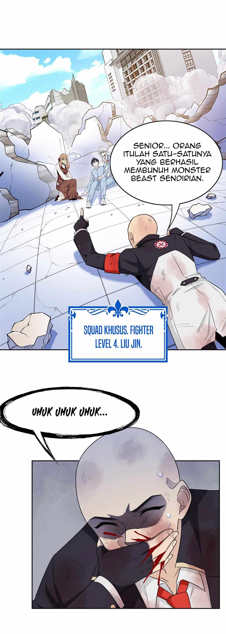 The Strong Man From the Mental Hospital Chapter 50 Bahasa Indonesia