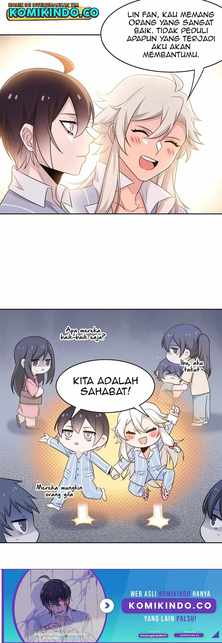 The Strong Man From the Mental Hospital Chapter 50 Bahasa Indonesia