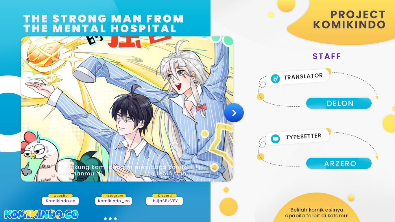 The Strong Man From the Mental Hospital Chapter 72 Bahasa Indonesia
