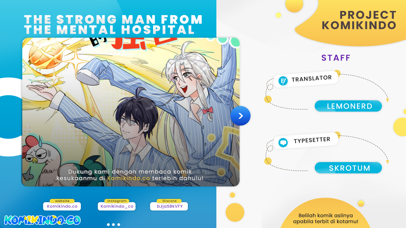 The Strong Man From the Mental Hospital Chapter 86 Bahasa Indonesia