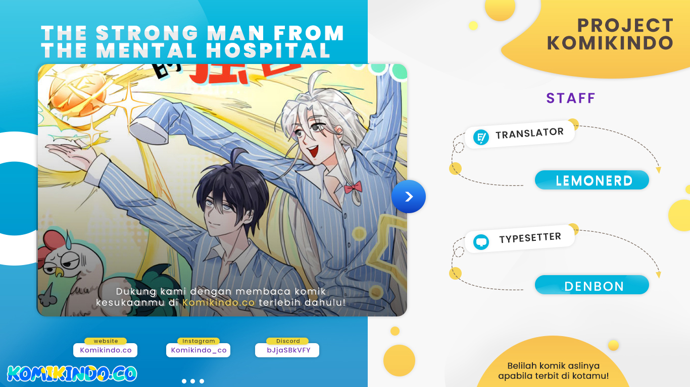 The Strong Man From the Mental Hospital Chapter 120 Bahasa Indonesia