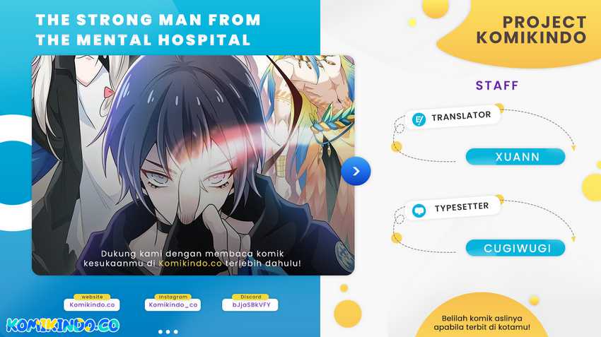 The Strong Man From the Mental Hospital Chapter 139 Bahasa Indonesia