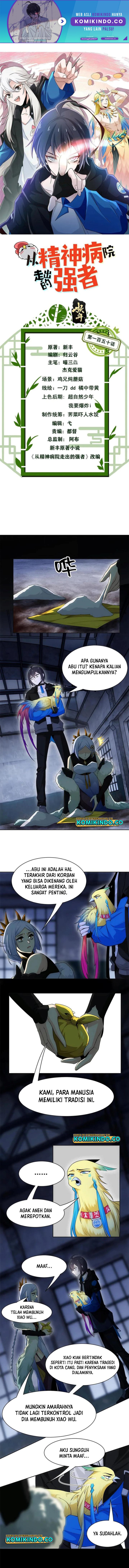 The Strong Man From the Mental Hospital Chapter 150 Bahasa Indonesia