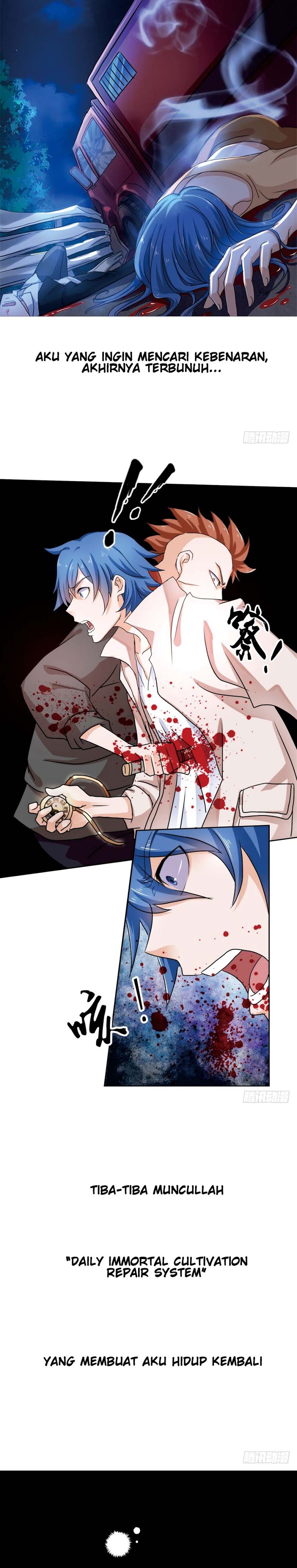 The Strongest Daily Immortal Cultivation Repair System in The City chapter 0