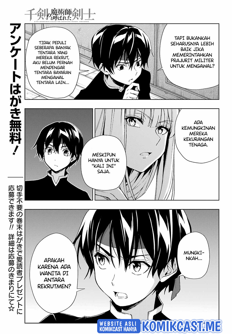 The Swordsman Called the Countless Swords Sorcerer Chapter 34 Bahasa Indonesia