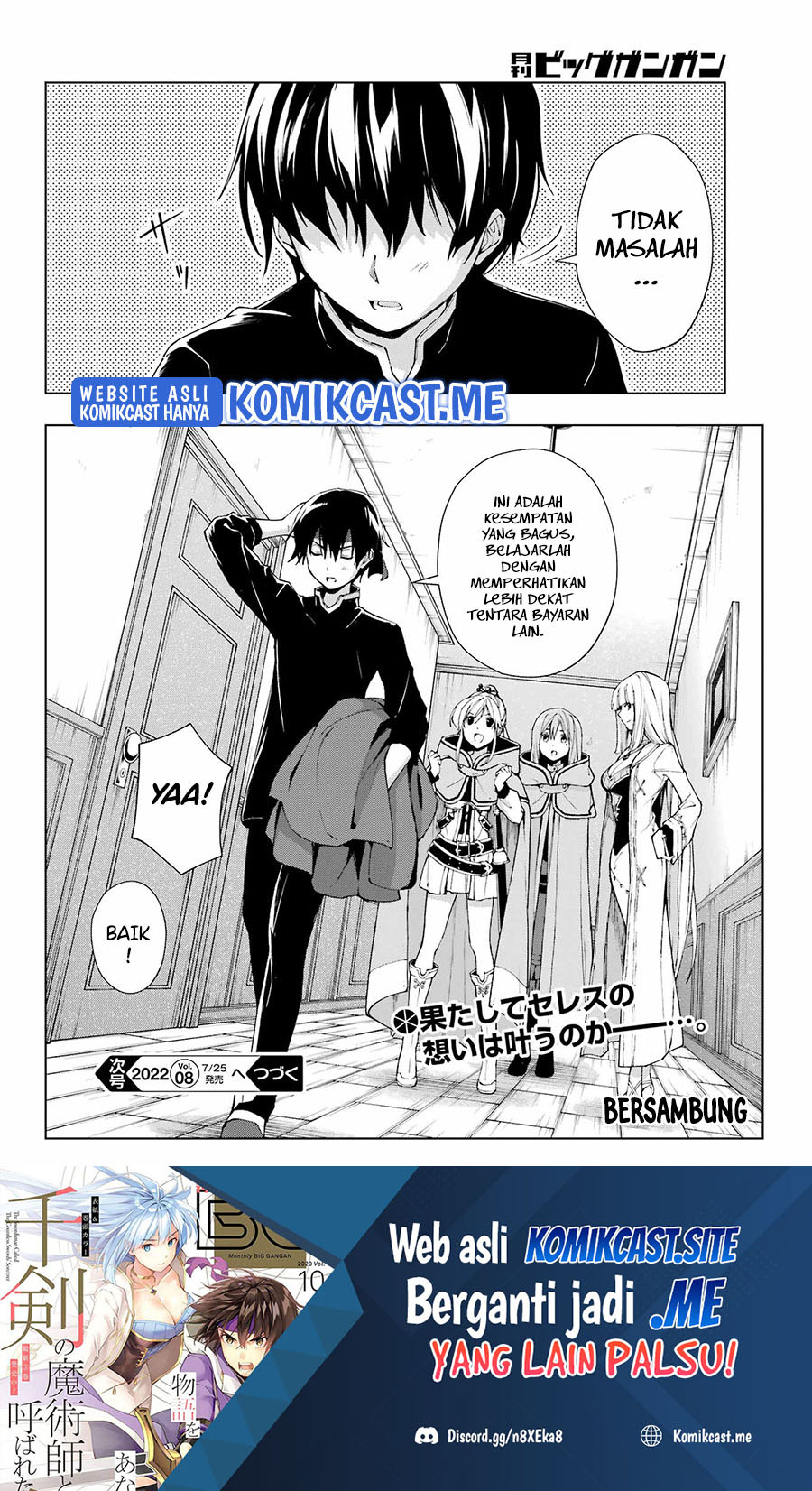 The Swordsman Called the Countless Swords Sorcerer Chapter 34 Bahasa Indonesia