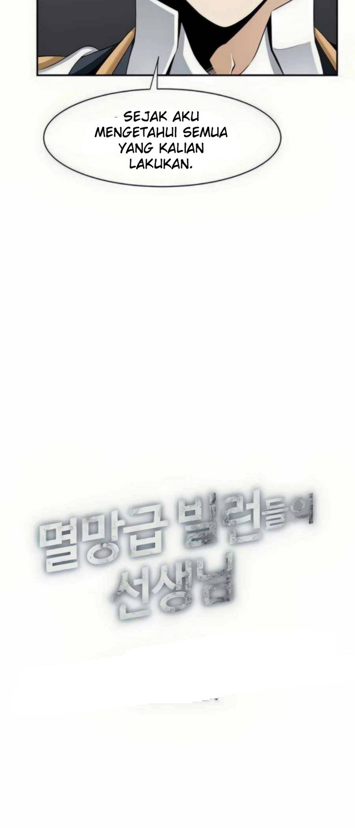 The Teacher of Perishable Villains Chapter 28 Bahasa Indonesia