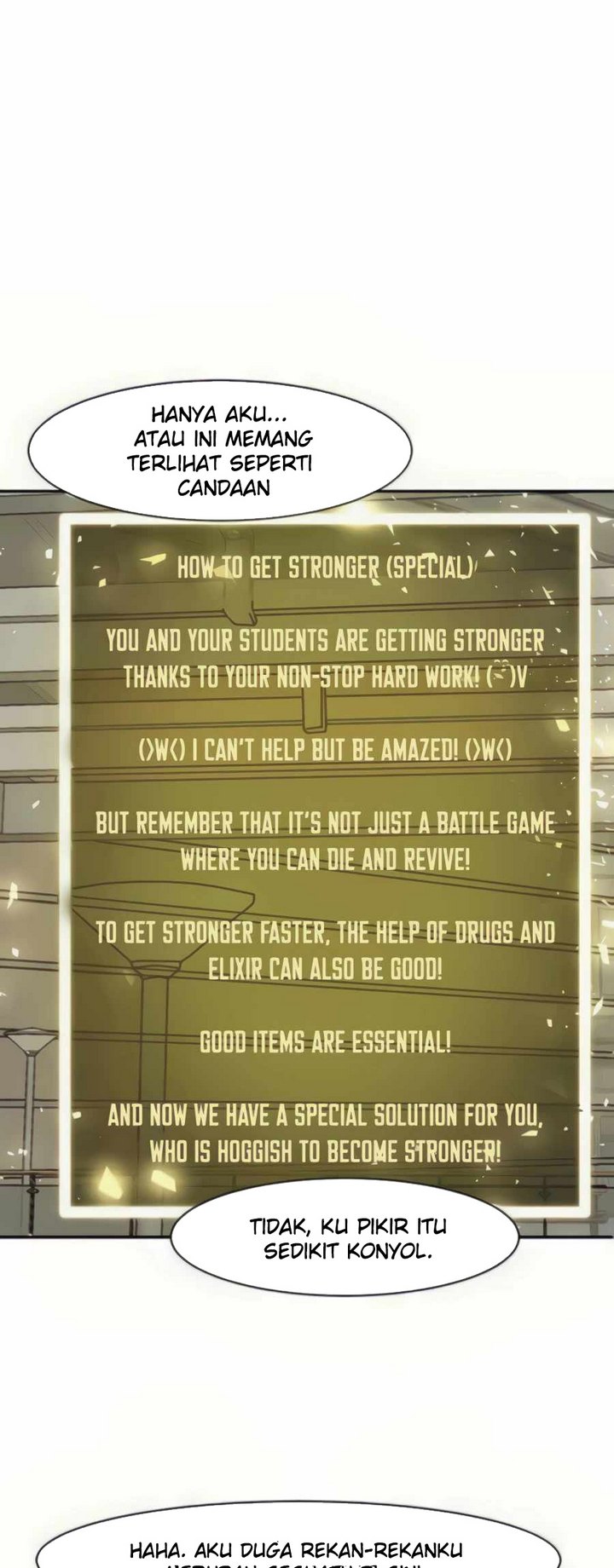 The Teacher of Perishable Villains Chapter 28 Bahasa Indonesia