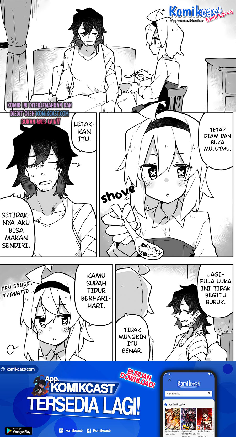 The Terrifying Hitman and the Little Girl He Took in Chapter 07 Bahasa Indonesia