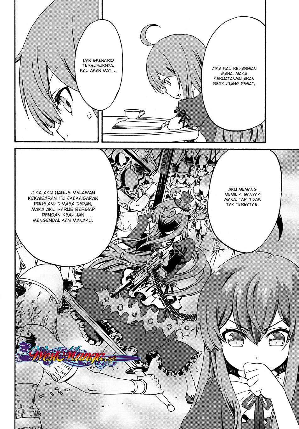 The Villainess Will Crush Her Destruction End Through Modern Firepower Chapter 04 Bahasa Indonesia