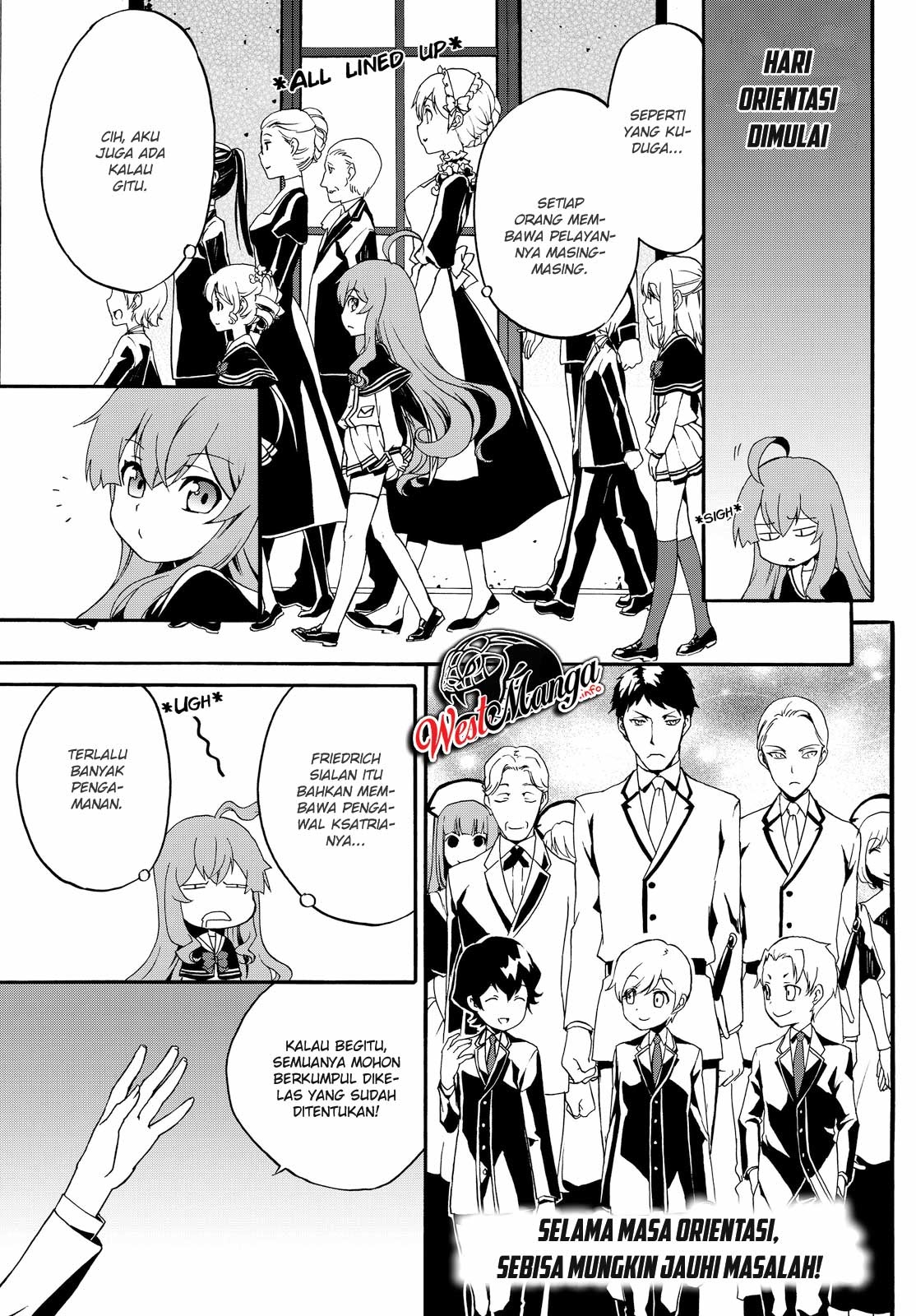 The Villainess Will Crush Her Destruction End Through Modern Firepower Chapter 24 Bahasa Indonesia