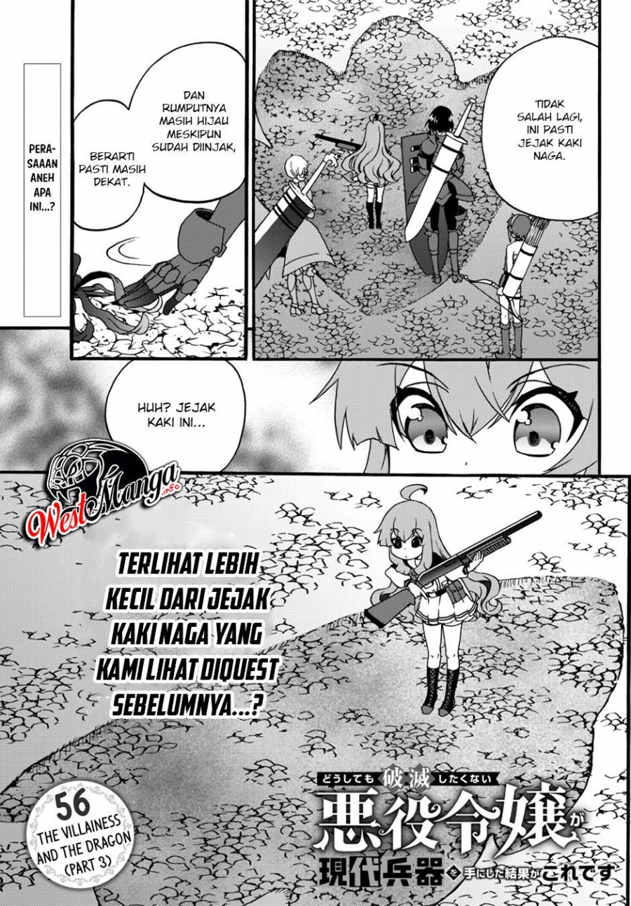 The Villainess Will Crush Her Destruction End Through Modern Firepower chapter 56