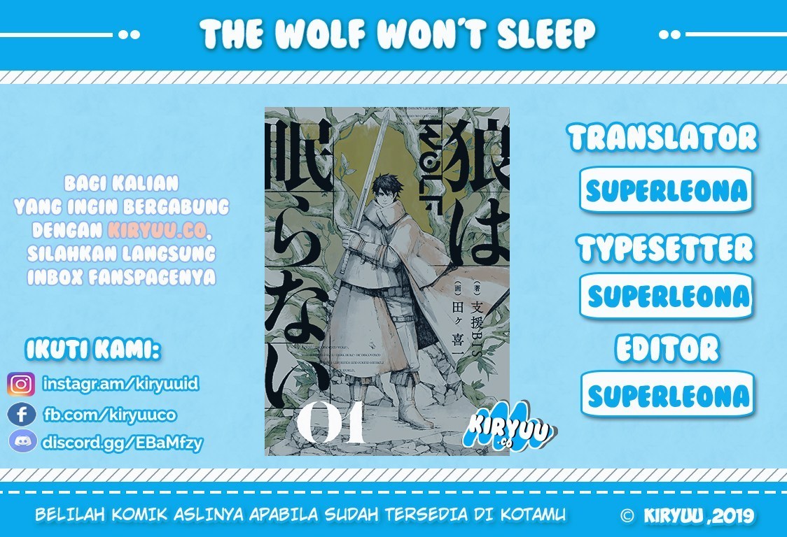 The Wolf Won’t Sleep (Ookami Nemuranai) chapter 3
