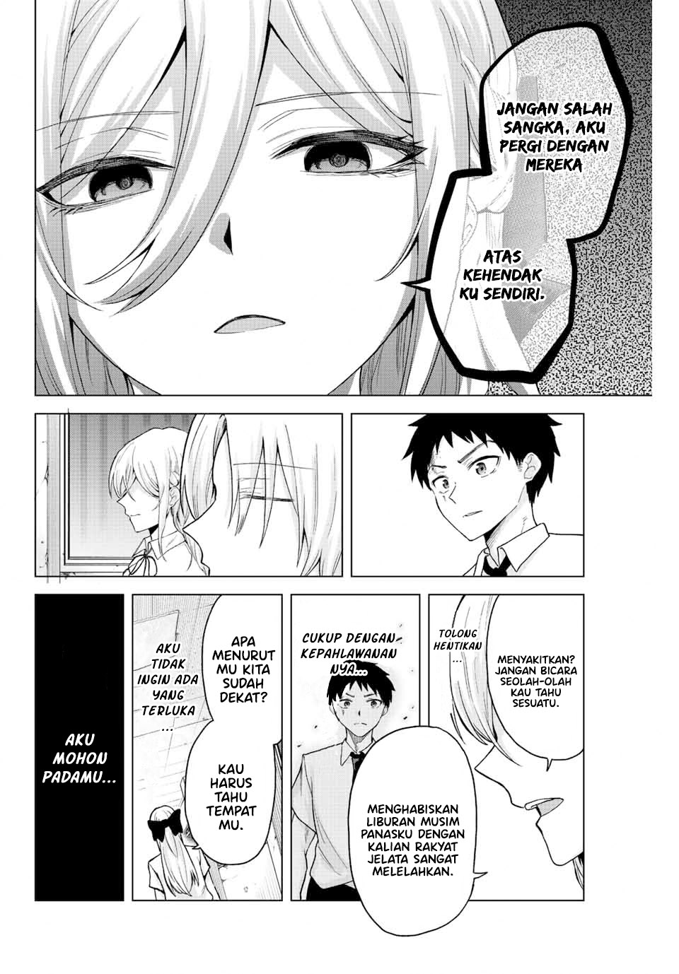 The Death Game Is All That Saotome-san Has Left Chapter 33 Bahasa Indonesia