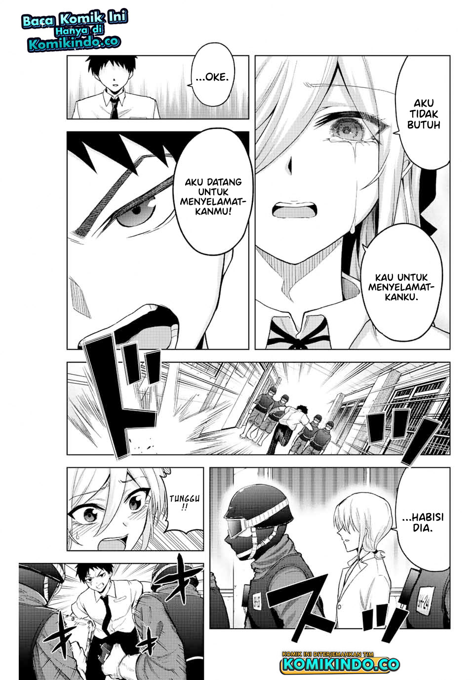 The Death Game Is All That Saotome-san Has Left Chapter 33 Bahasa Indonesia