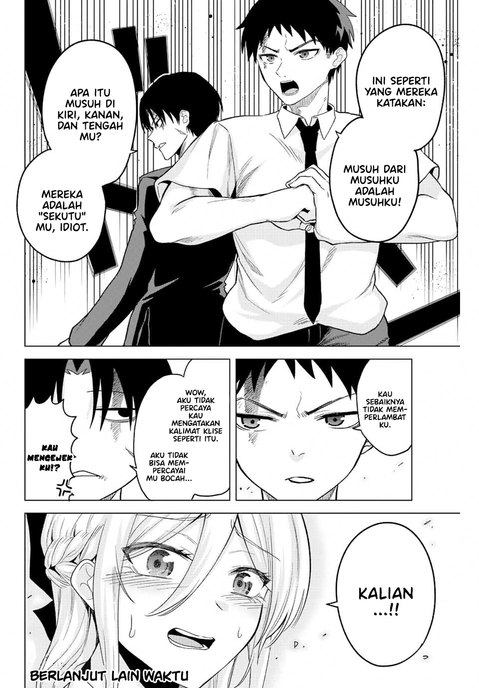 The Death Game Is All That Saotome-san Has Left Chapter 33 Bahasa Indonesia