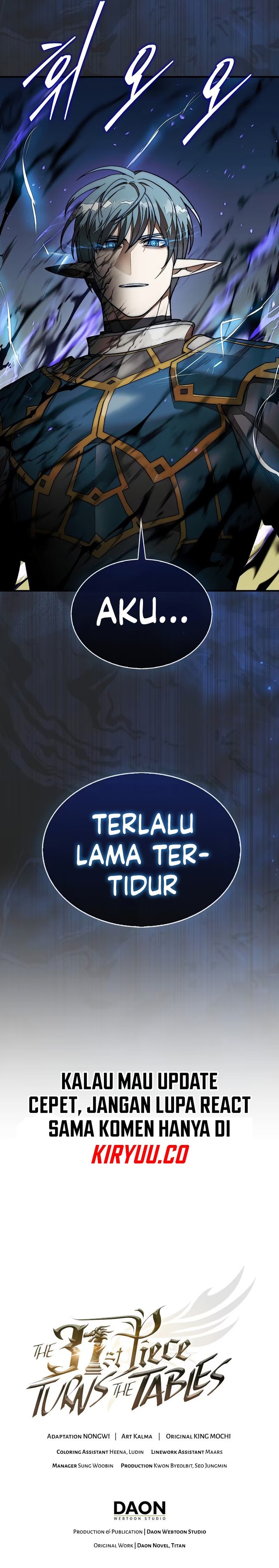 The 31st Piece Turns the Tables chapter 70