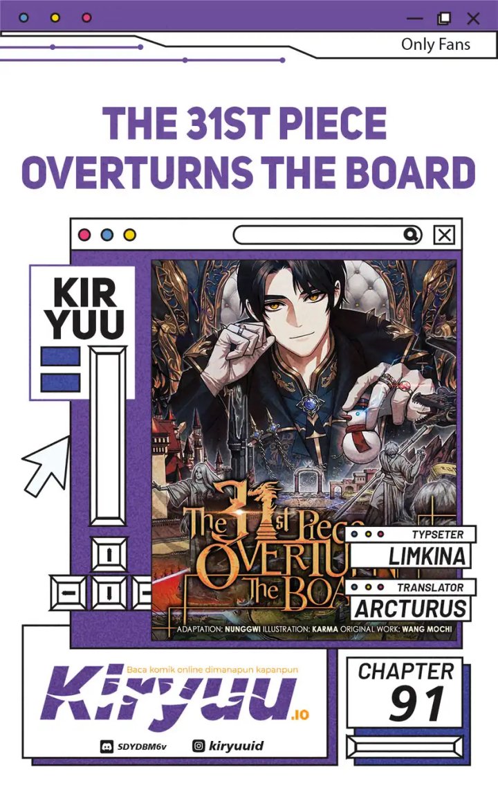 The 31st Piece Turns the Tables chapter 91