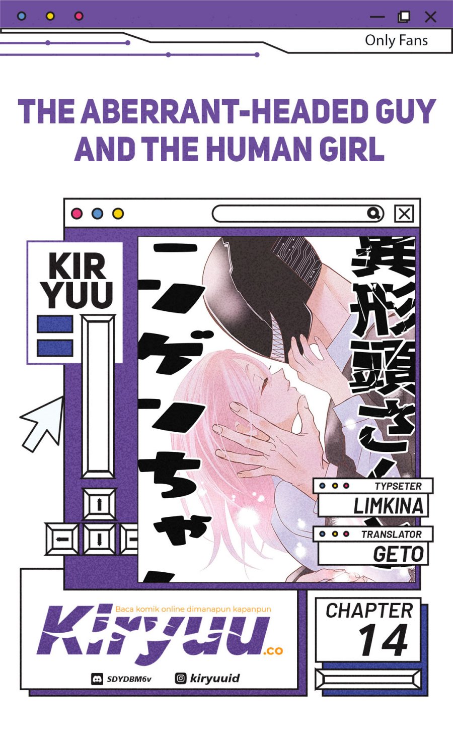 The Aberrant-Headed Guy and the Human Girl Chapter 14 Bahasa Indonesia