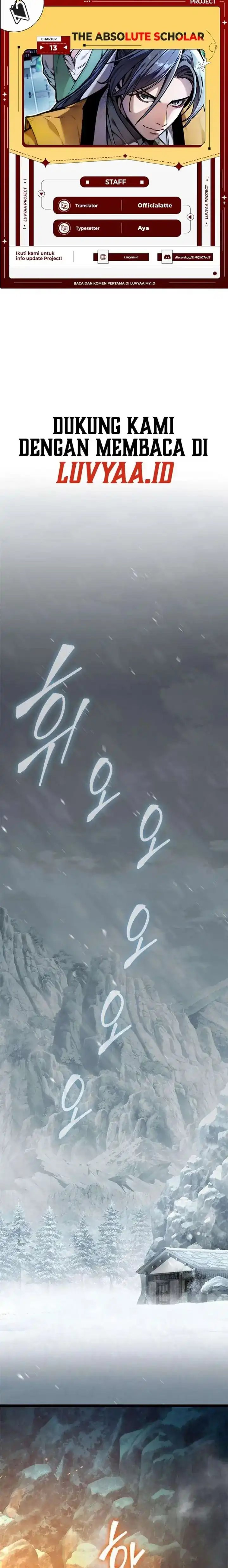 The Absolute Scholar Chapter 13 Bahasa Indonesia