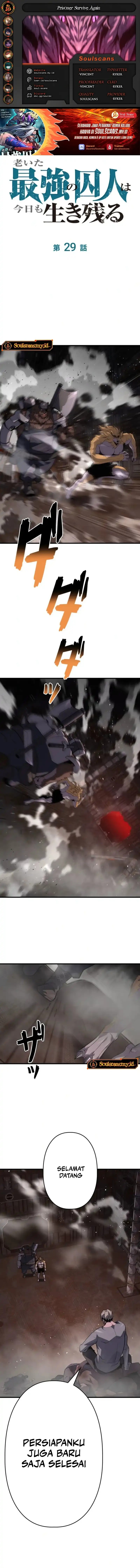 The Aged Strongest Prisoner Survives Again Today chapter 29