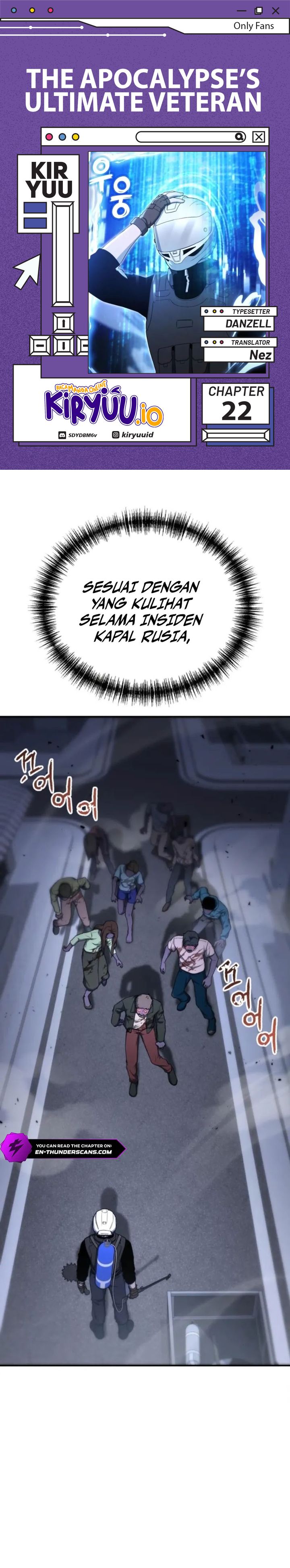 The Apocalypse’s Ultimate Veteran chapter 22