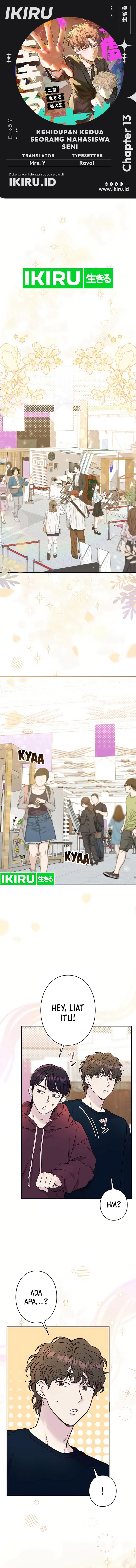 The Art Student Who Lived Twice Chapter 13 Bahasa Indonesia