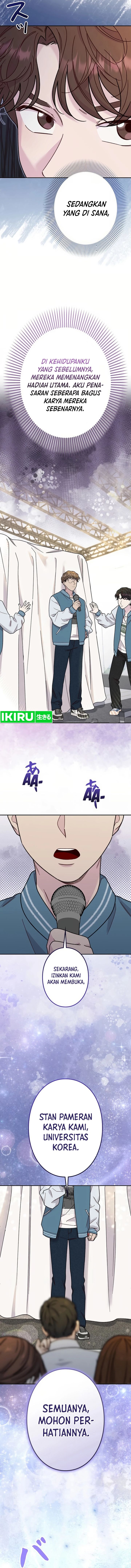 The Art Student Who Lived Twice Chapter 13 Bahasa Indonesia