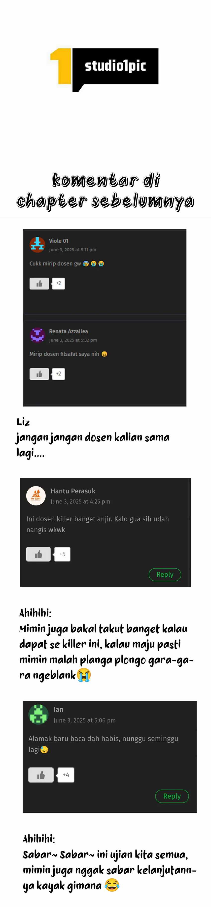 The Art Student Who Lived Twice Chapter 29 Bahasa Indonesia