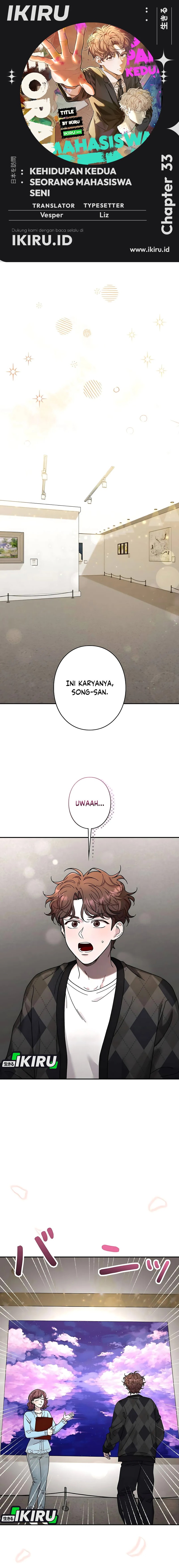 The Art Student Who Lived Twice Chapter 33 Bahasa Indonesia