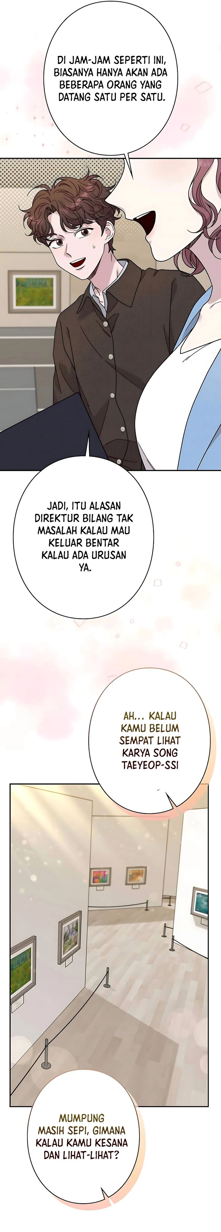 The Art Student Who Lived Twice Chapter 34 Bahasa Indonesia