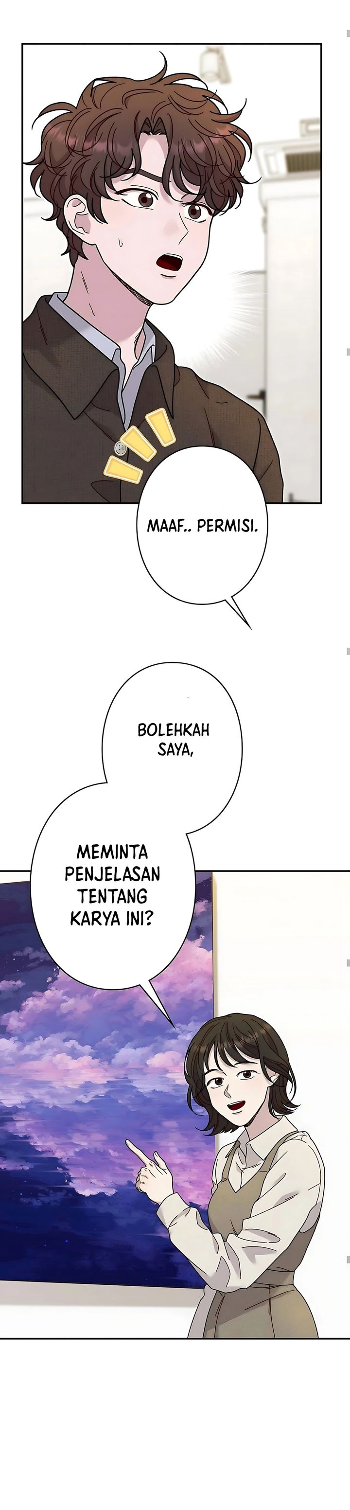 The Art Student Who Lived Twice Chapter 34 Bahasa Indonesia