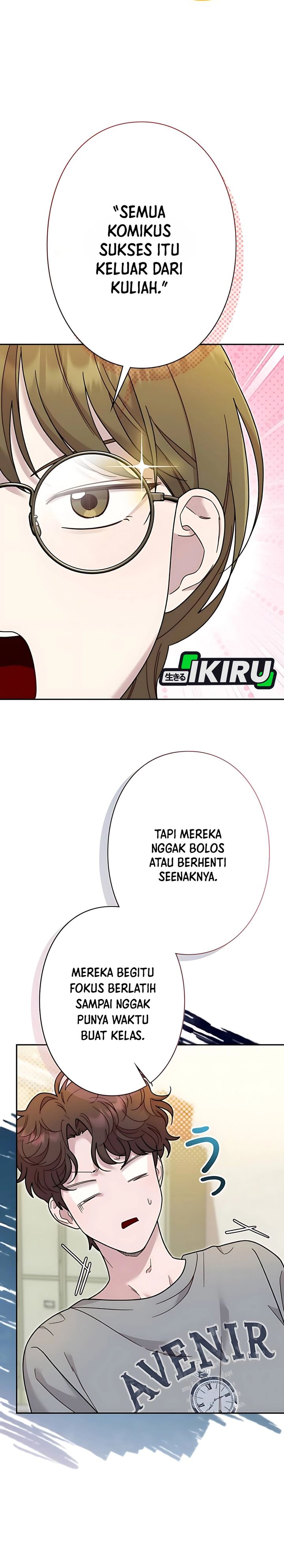 The Art Student Who Lived Twice Chapter 40 Bahasa Indonesia