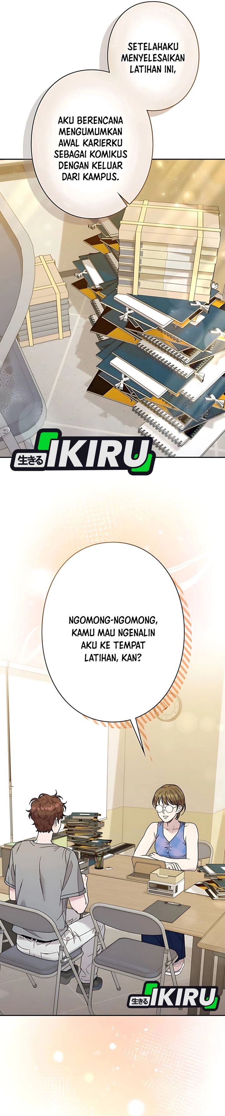 The Art Student Who Lived Twice Chapter 40 Bahasa Indonesia