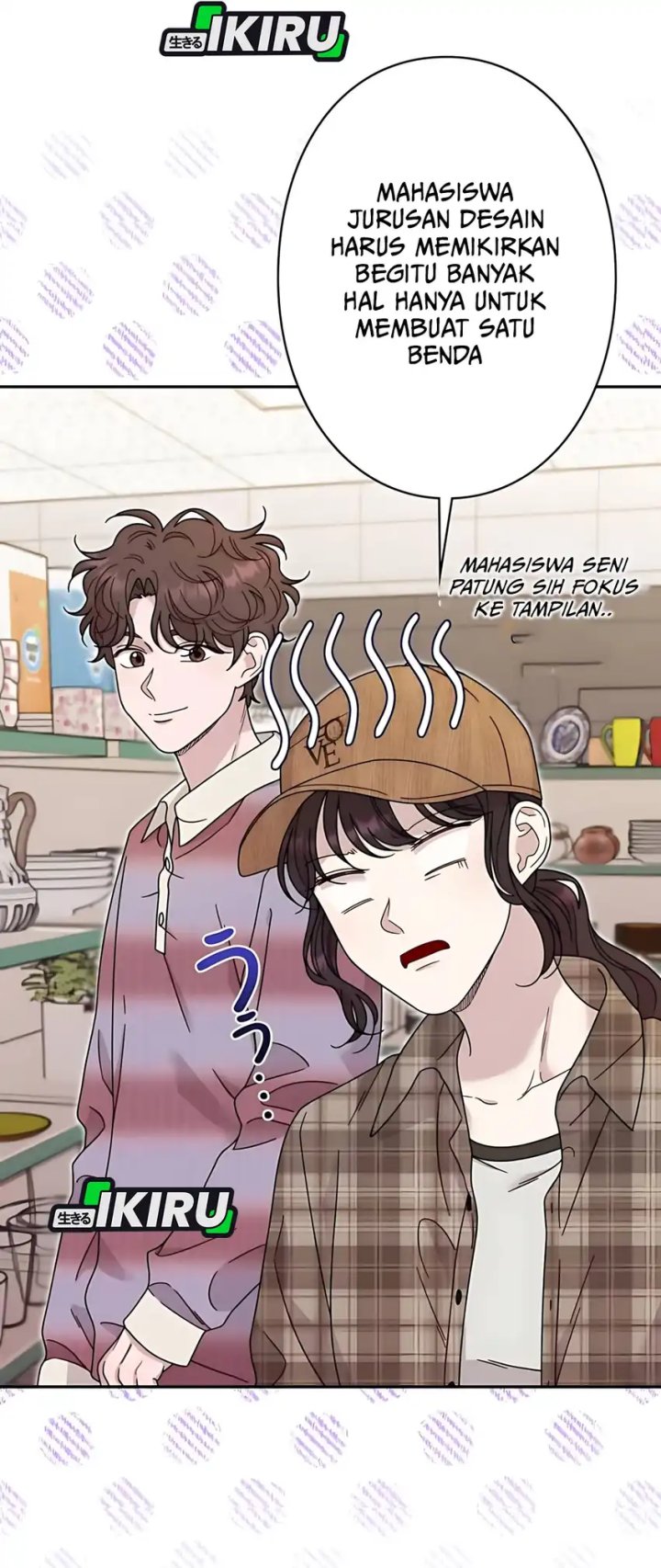 The Art Student Who Lived Twice Chapter 43 Bahasa Indonesia