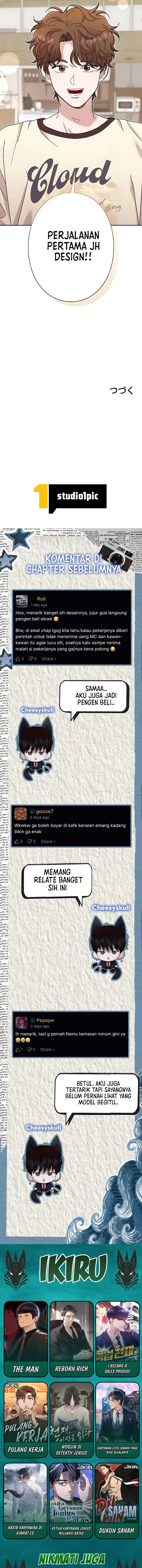 The Art Student Who Lived Twice Chapter 45 Bahasa Indonesia