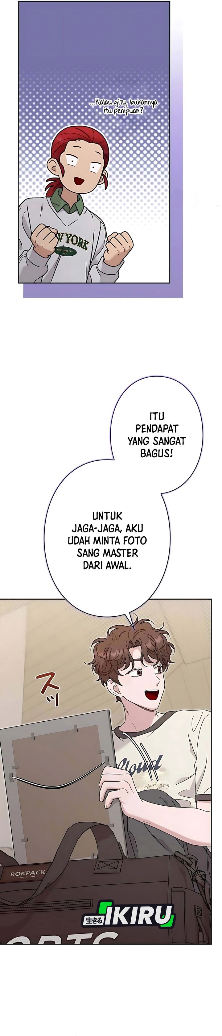 The Art Student Who Lived Twice Chapter 46 Bahasa Indonesia