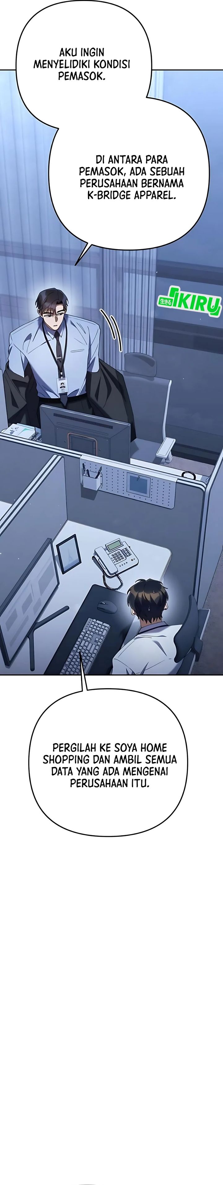 The Art of Leaving Work on Time (Off Work Today Too) Chapter 21 Bahasa Indonesia