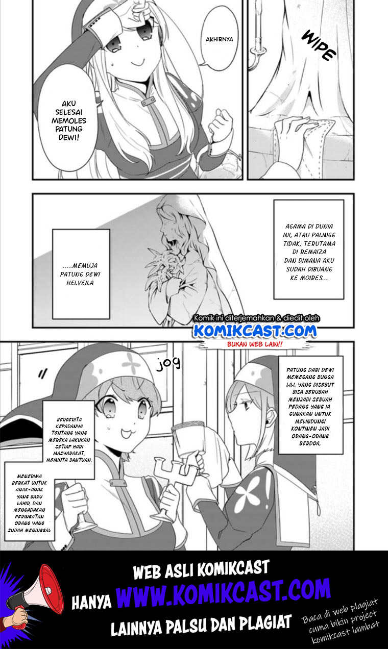 The Banished Villainess! Living the Leisurely Life of a Nun Making Revolutionary Church Food Chapter 07 Bahasa Indonesia