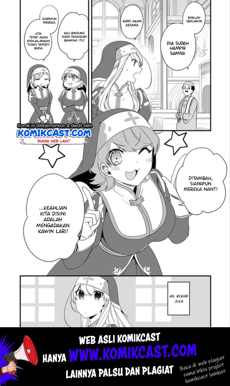 The Banished Villainess! Living the Leisurely Life of a Nun Making Revolutionary Church Food Chapter 07 Bahasa Indonesia