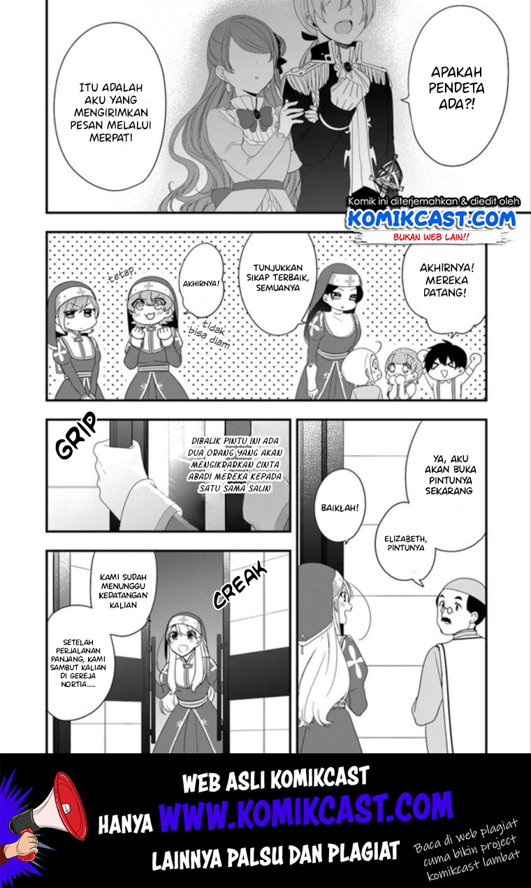 The Banished Villainess! Living the Leisurely Life of a Nun Making Revolutionary Church Food Chapter 07 Bahasa Indonesia